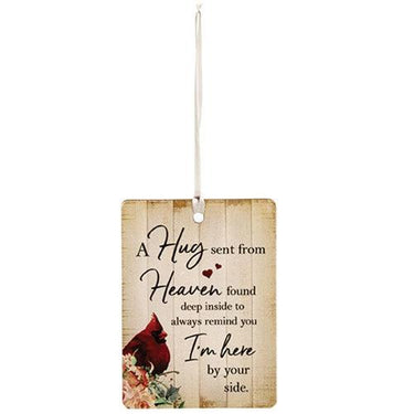 A Hug From Heaven Cardinal Ornament - The Fox Decor
